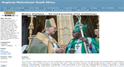 Desktop Screenshot of anglican-mainstream.org.za